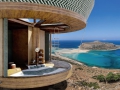 Balos Lagoon and Gramvousa Island in Hania, Crete.