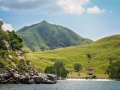 Rugged coastline of Komodo