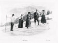 BILD zu TP/OTS - Skifahren. Pause um 1898.