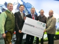 BILD zu TP/OTS - Bernhard Pichler (Osttirol Werbung GmbH), Johannes HÃ¶rl (GD GroÃglockner HochalpenstraÃen AG), BM AndrÃ¤ Rupprechter,  Wolfgang Urban (Dir. Nationalpark Hohe Tauern Salzburg) und Christian WÃ¶rister (GF Ferienregion Nationalpark Hohe Tauern GmbH) am Messestand der Ferien-Messe Wien.