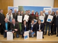 Verleihung des KÃ¤rnten-GÃ¼tesiegels an 12 neue Tourismusbetriebe durch Tourismus-Landesrat Christian Benger, KÃ¤rnten Werbung Christian Kresse sowie GeschÃ¤ftsfÃ¼hrer GÃ¼nter Mussnig