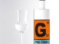 BILD zu OTS - 0,5 L Flasche des Pre-Tonic Gin+ der nur mehr mit Soda vermischt werden muss und man hat einen Gin-Tonic