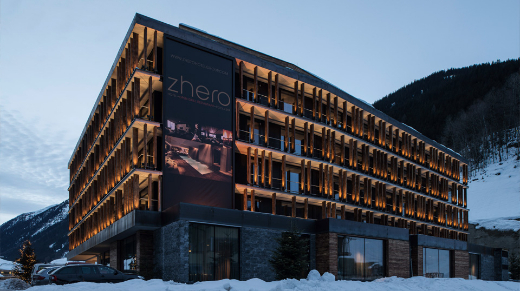 Bilder: Zhero Hotel Group, Architekturbüro Jäger Hotel Zhero Ischgl/Kappl