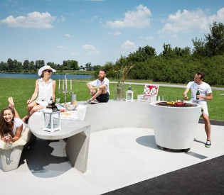 Coole Freizeit-Möbel aus Beton