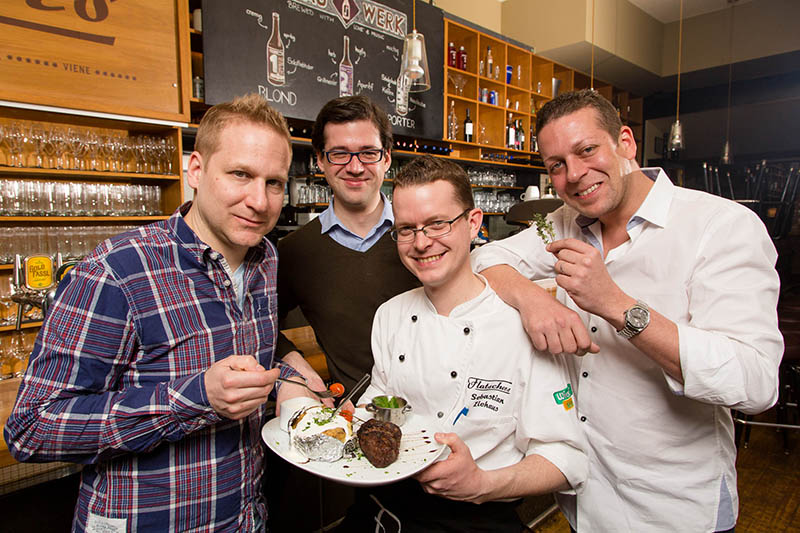 Moderator Alex Scheurer eröffnet Wiener Restaurantwoche