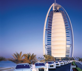 Emily im Burj Al Arab
