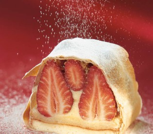 Erdbeerstrudel
