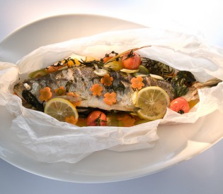 Fischspezialitäten  direkt am See