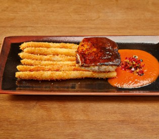 Cajun Grilled-Steak vom Alpenlachs