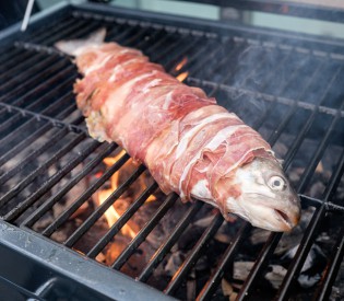 Lachs aus den Alpen