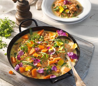 Vegetarische Sommerküche