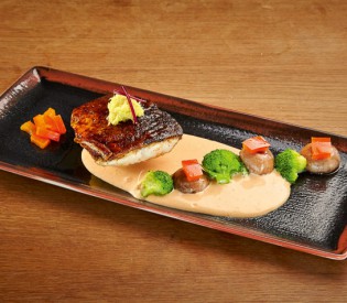 Wild-Ginger-Alpenlachs vom Grill
