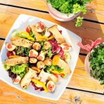 Salatherzen mit Pilzen (vegan) – Maierl-Alm&Chalets