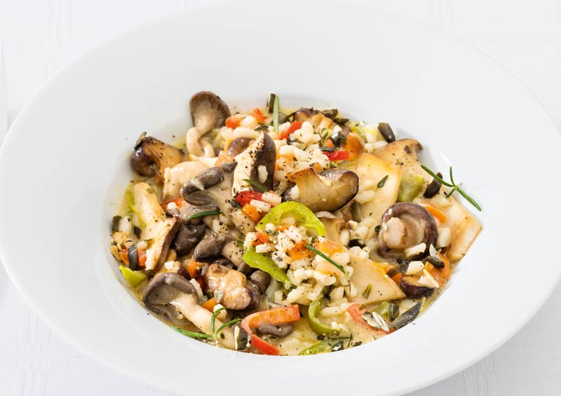 Pilze Risotto