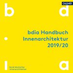 Buch: bdia Handbuch  innenarchitektur 2019/20